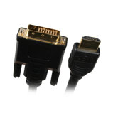 120" HDMI to DVI Cable with Gold-Plated Connector