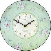 Nottingham Lacemaker"s Rose Wall Clock