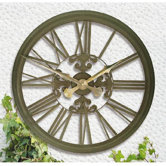 Rustic Outdoor Clock
