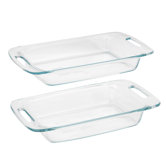 Easy Grab 2 Piece Oblong Baking Dish Set