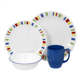 Livingware Memphis 16 Piece Dinnerware Set