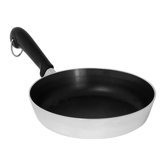 Polished Aluminum Non-Stick Skillet