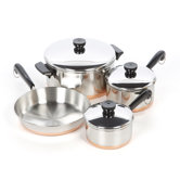 1400 Line Stainless Steel 7-Piece Cookware Set