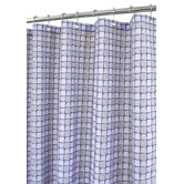 Urban Tiles Shower Curtain in Purple