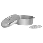 Magnalite Classic 15" Oval Cast Aluminum Covered Roaster