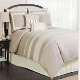 Charming Sand 8 Piece Comforter Set