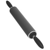 Rolling Pin with Gray Handle