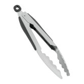 9" Locking Tongs with Gray Handle