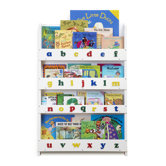 The Tidy Books Childrens Bookcase (White Lowercase)
