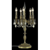 Rosalia 5 Light 13" Table Lamp