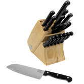 Essentials 15 Piece Cutlery Block Set