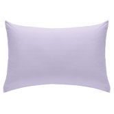 Non Iron Percale Combed Poly-Cotton Flat Sheets in Lilac