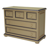 Taylor Cottage Changer Dresser with Straight Apron