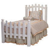 Taylor Cottage Picket Fence Bed