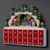 Adventskalender in Bunt