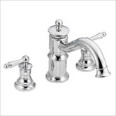 Waterhill Double Handle Roman Tub Faucet in Chrome