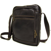Distressed Leather iPad/E-Reader Day Bag
