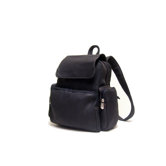 Distressed Leather Women's Multi Pocket Backpack