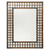 Sophia Rectangle Metal Mirror