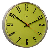 Lucite Wall Clock in Cyber