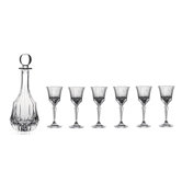 RCR Adagio Crystal 7 Piece Liquor Set