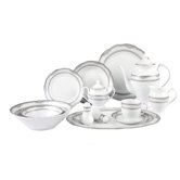 Victoria 57 Piece Dinnerware Set