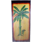 Banana Tree Scene Curtain