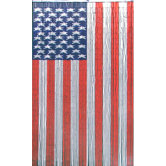 American Flag Curtain