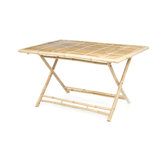 Large Rectangle Bamboo Dining Table