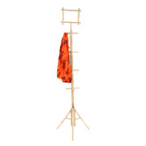 Natural Bamboo Coat Rack