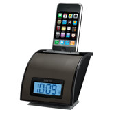 iPod/iPhone Alarm Clock in Black