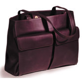 Two Pocket Tote in Caf&eacute;