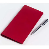 Colored Leather Travel Wallet