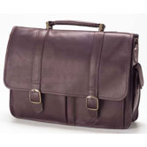 Vachetta Laptop Briefcase in Caf&eacute;