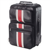 Racing Stripe Rolling Suitcase