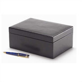 Tuscan Rectangular Box in Black