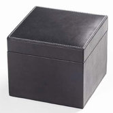 Tuscan Cube Box in Black