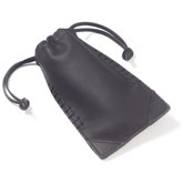 Corkscrew Leather Pouch