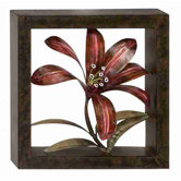 Cosmopolitian Flower Metal Wall D&eacute;cor