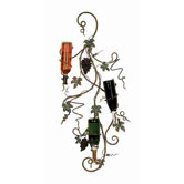 Metro 3 Bottle Wall Mounted Wine Rack
