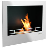 VioFlame Built-in Wall Mount Fireplace