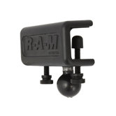 1" x 1" Glareshield Clamp Base with 1" Ball