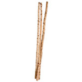 Natural Birch Pole (Set of 3)