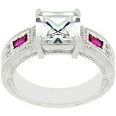 Cubic Zirconia Fancy Ring