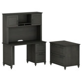 Volcano Dusk Small Island Standard Desk Office Suite