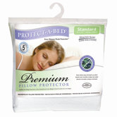 Preimum Pillow Protector  in White