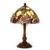 32cm Tiffany One Light Table Lamp