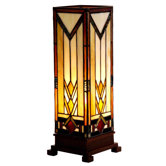 12.5cm Tiffany One Light Table Lamp