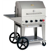 30" Natural Gas Grill On Cart
