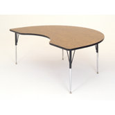 Kidney Shaped Activity Table with Standard Legs